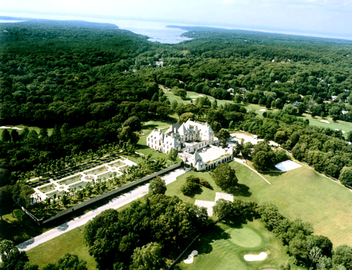 Oheka Castle. Gold Coast Mansion, Huntington, Long Island, New York.